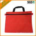 blank non woven enclosed document pouch